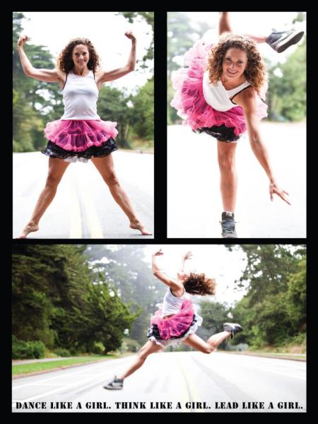 Sarah Bush Grrrl Camp Dance Poster