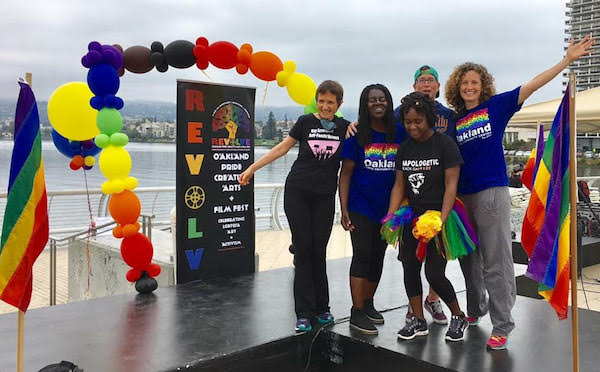 Sarah Bush at Oakland Pride